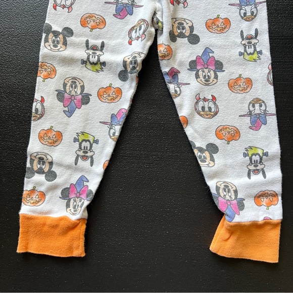 Disney Mickey and Friends Character Halloween Toddler Pajamas 2 Piece Size 3T - Picture 8 of 10